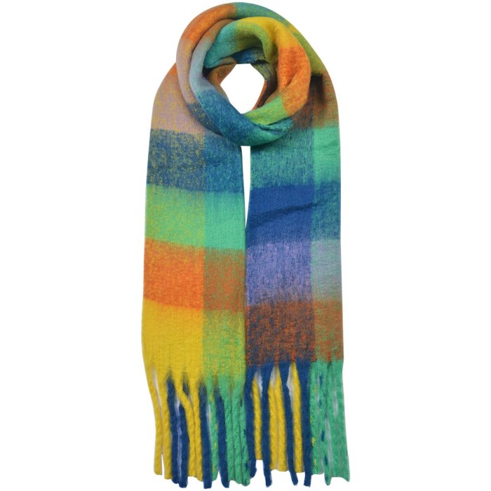 Cachetă de iarnă Juleeze JZSC0615BL, albastră, 35x210 cm