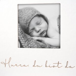 Goldbuch album pentru copii Hurray youre here 30x31 cm 60 pagini albe