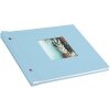 Album Goldbuch cu filet Bella Vista albastru cer 30x25 cm 40 pagini albe