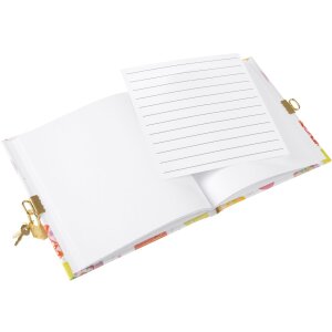 Goldbuch Jurnal Celebrate! cu lacăt 16,5x16,5 cm, 96 pagini albe