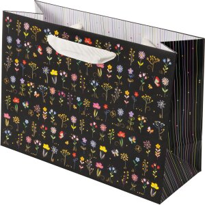 Goldbuch Geschenktasche Small & Brave Black 18x10x25 cm