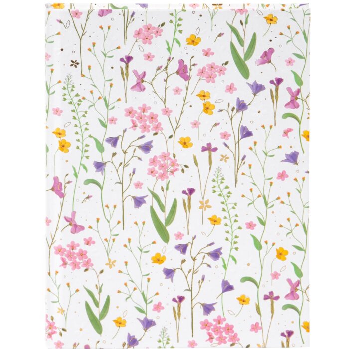 Caiet Goldbuch Meadow Miracles alb 15x22 cm 200 pagini albe