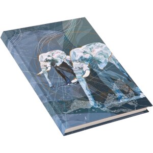 Caiet Goldbuch Elefanți 15x22 cm 200 pagini albe