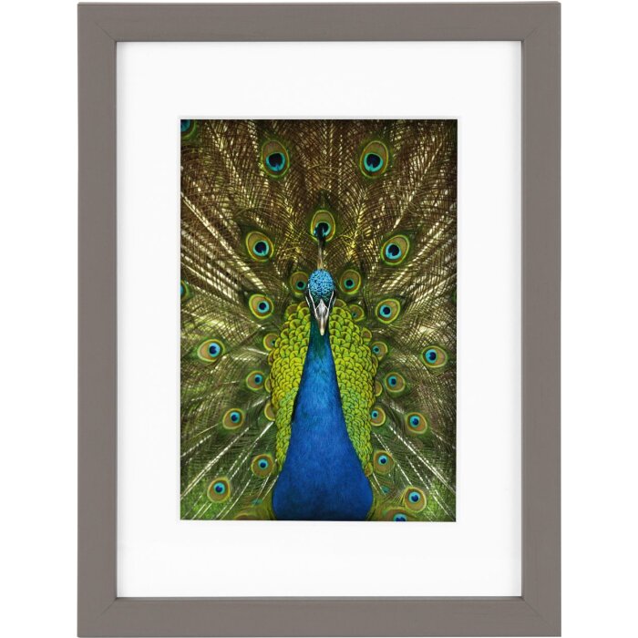 Goldbuch cadru din lemn Pino 13x18 cm taupe cu passe-partout 9x13 cm