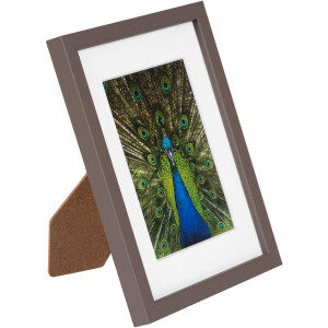 Goldbuch cadru din lemn Pino 13x18 cm taupe cu passe-partout 9x13 cm