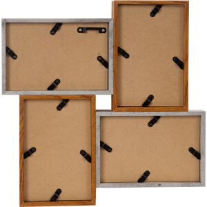 Cadru galerie Goldbuch Concrete 4 fotografii 10x15 cm 30x30 cm