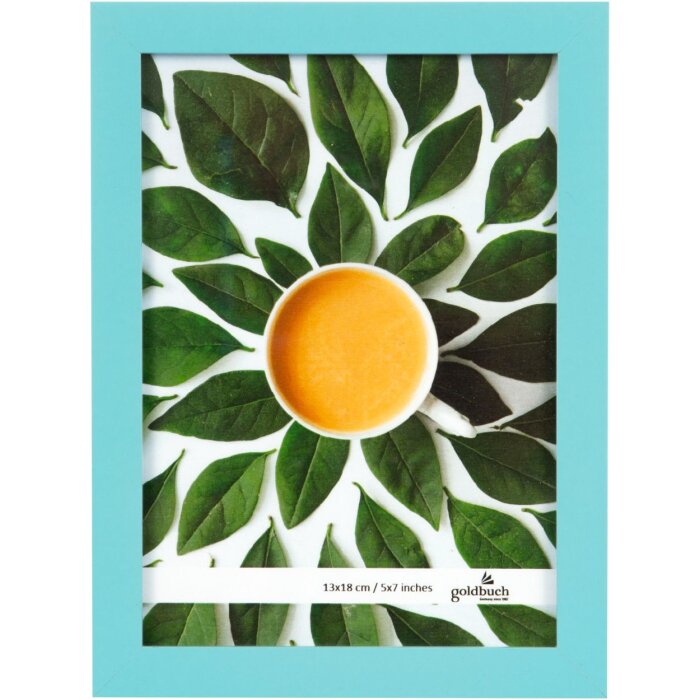 Goldbuch cadru de vară turcoaz 13x18 cm MDF cadru din lemn cu suport