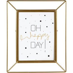 Goldbuch Metall-Portraitrahmen Otranto 15x20 cm gold