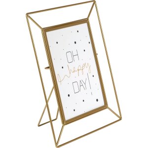 Goldbuch Metall-Portraitrahmen Otranto 15x20 cm gold