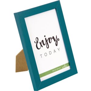 Goldbuch Bilderrahmen Summer MDF Holz Blau Türkis Natur 10x15-20x30