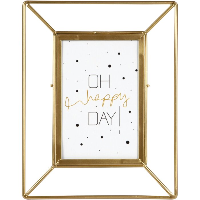 Goldbuch metal portret cadru Otranto 10x15 cm la 15x20 cm aur