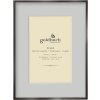 Goldbuch Metall-Fotorahmen Scuro schwarz mit Passepartout 10x10 bis 15x20 cm