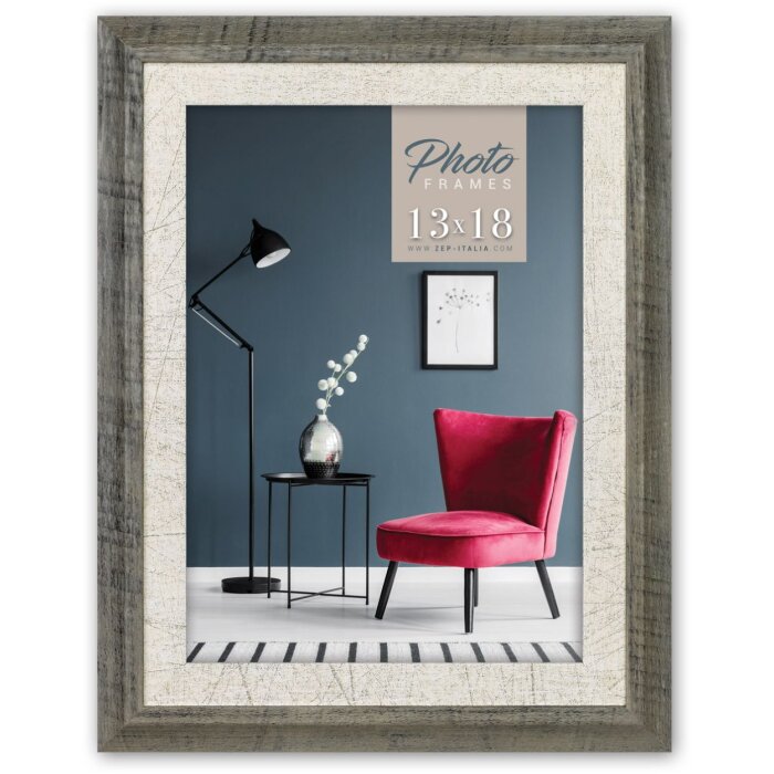 ZEP Bilderrahmen Enna grau 30x40 Zentimeter