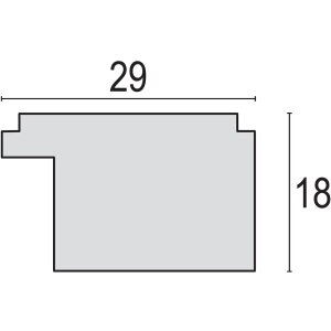 ZEP Bilderrahmen Avola braun 13x18 cm