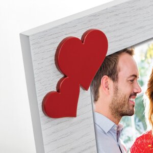 ZEP Holz-Fotorahmen Laila 10x15 cm Herzen