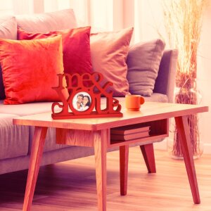 ZEP Rama foto din lemn Samantha roșu 10x10 cm (31x19x5 cm)