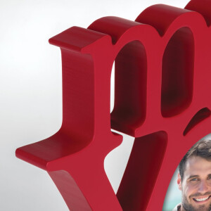 ZEP Rama foto din lemn Samantha roșu 10x10 cm (31x19x5 cm)