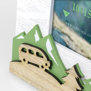 ZEP ramă foto din lemn Canazei 10x15 cm ramă foto pentru drumeții