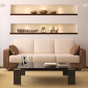 ZEP Holzrahmen Glam silber 10x15 Zentimeter