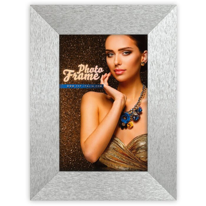 ZEP Holzrahmen Glam silber 13x18 Zentimeter