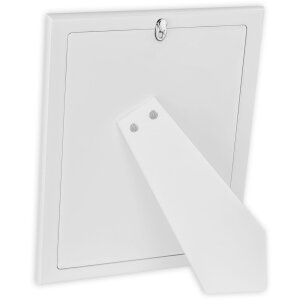 Rama foto metalică ZEP Assisi White 20x25 cm, argintiu strălucitor