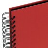 ZEP Spiralalbum Misty rot 25x25 cm 50 schwarze Seiten