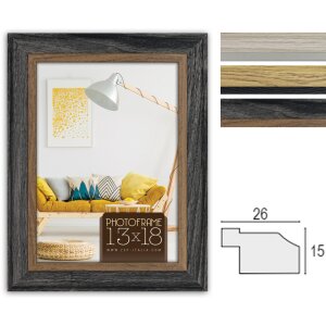 ZEP Bilderrahmen Perugia 10x15 bis 40x50 cm Holzrahmen