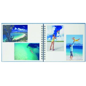 Panodia Spiralalbum Excapade Rome 27,5x23,2 cm Kunstdruckeinband 60 weiße Seiten