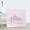Panodia Spiralalbum Excapade Rome 27,5x23,2 cm Kunstdruckeinband 60 weiße Seiten