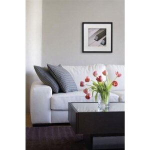 Henzo cadru din lemn Piano 40x40 cm negru cu passe-partout pentru 30x30 cm