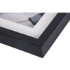 Henzo cadru din lemn Piano 40x40 cm negru cu passe-partout pentru 30x30 cm