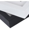 Henzo cadru din lemn Piano 40x40 cm negru cu passe-partout pentru 30x30 cm