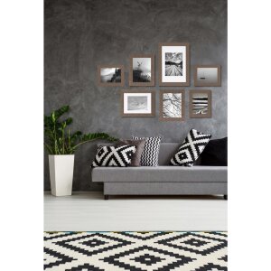 Henzo set de rame de perete Driftwood maro mediu set de 7 13x18 15x20 18x24 20x30 cm