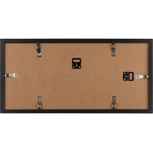 Galerie foto Henzo Modern 20x40 cm negru pentru 3 fotografii 10x15 cm