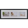 Henzo Galerie foto Modern 20x60 cm negru 3 fotografii 10x15 cm
