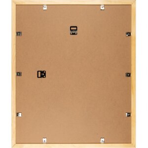 Rama din lemn Henzo Verona maro închis 50x70 cm cu passe-partout pentru 40x60