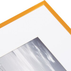 Rama foto din aluminiu Henzo Manhattan bronz 40x40 cm cu passepartout 30x30 cm