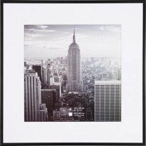 Cadru din aluminiu Henzo Manhattan negru 40x40 cm cu...