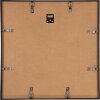 Cadru din aluminiu Henzo Manhattan negru 40x40 cm cu passe-partout 30x30 cm