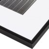 Cadru din aluminiu Henzo Manhattan negru 40x40 cm cu passe-partout 30x30 cm
