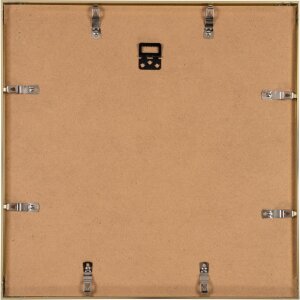 Cadru din aluminiu Henzo Manhattan auriu 40x40 cm cu passe-partout 30x30 cm