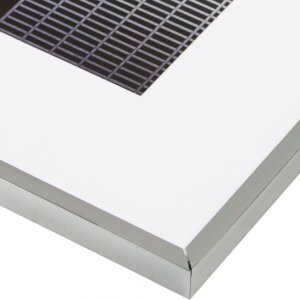 Rama din aluminiu Henzo gri Manhattan 40x40 cm cu passe-partout pentru 30x30 cm