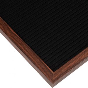 Scrisoare din lemn Henzo 30x45 cm maro închis