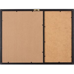 Henzo letterboard 37,5 x 52,5 cm negru cu suporturi foto