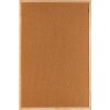 Henzo pin board plută naturală cadru din lemn 60x90 cm pentru birou bucătărie clasă