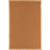 Henzo pin board plută naturală cadru din lemn 60x90 cm pentru birou bucătărie clasă