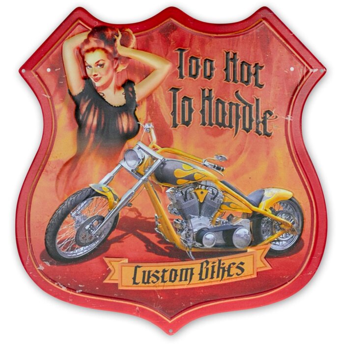 ZEP semn de staniu Virago 40x42 cm