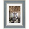 Hama Kunststoffrahmen Rustic 20x30 cm grau-blau mit Passepartout