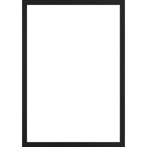 Rama foto Walther Sevilla negru 50x50 cm cu sticlă antireflectivă