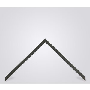 Rama foto Walther Valencia cu sticlă antireflex, culoare antracit, 21x28 cm